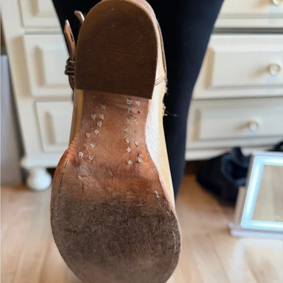 Freebird by Steven Tan Slouch Lace-Up Leather Boots with Studded Straps - Picture 6 of 8